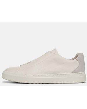 Vince Lakewood Leather Trainer - White