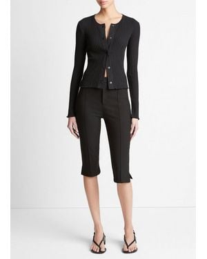Vince Slim-fit Capri, Black, Size 10