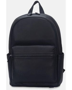 Vince Cavalor Leather Backpack - Blue