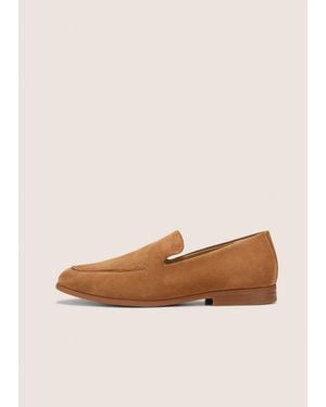 Vince Ivan Suede Loafer - Natural