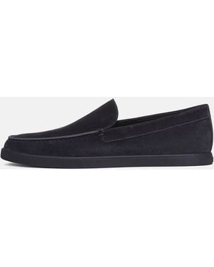 Vince Sonoma Suede Loafer - White