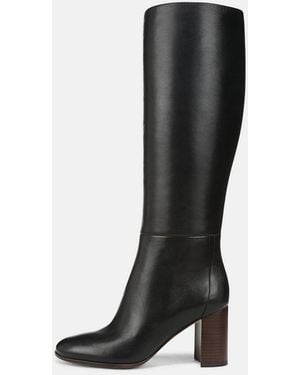 Vince Elora Leather Knee Boot - Black