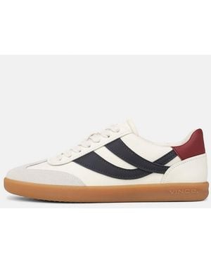 Vince Oasis Leather & Suede Sneaker - White