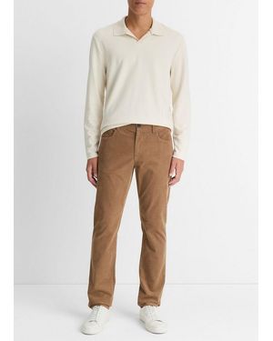 Vince Dylan Slim 5-Pocket Corduroy Pant - Natural