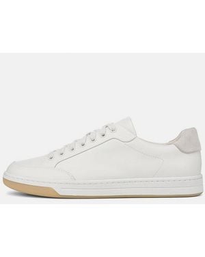 Vince Caspian Leather Shoe - White