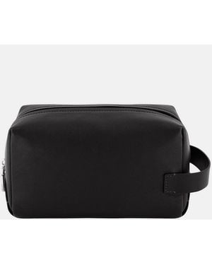Vince Leather Dopp Kit - Black