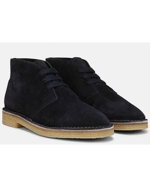 Vince Lafayette Suede Chukka Boot - Black