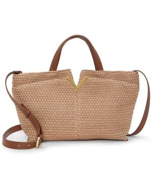 Vince Camuto April Satchel Bag - Brown