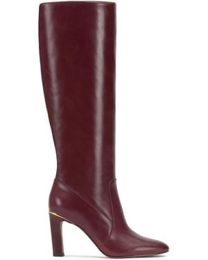 Vince Camuto Gylina Wide Calf Knee High Boot - Red
