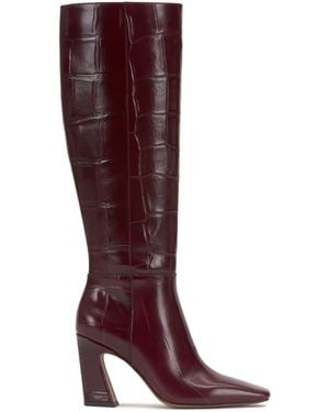 Vince Camuto Bennidy Wide Calf Knee High Boot - Red