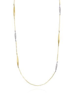 Vince Camuto Long Chain Necklace - White