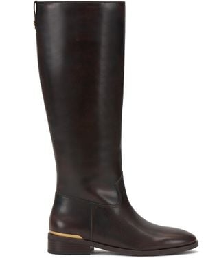 Vince Camuto Bercla Extra Wide Calf Knee High Riding Boot - Black