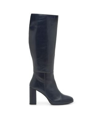 Vince Camuto Lucina Extra Wide Calf Knee High Boot - Blue