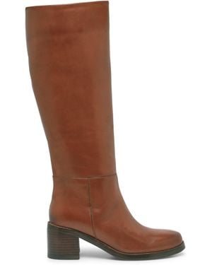 Vince Camuto Ammar Wide Calf Knee High Boot - Brown