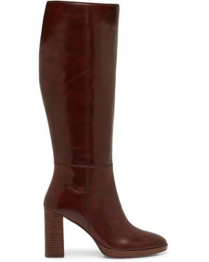 Vince Camuto Lucina Extra Wide Calf Knee High Boot - Brown