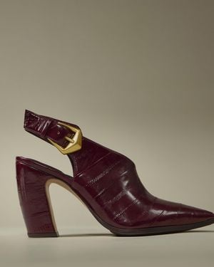 Vince Camuto Baylez Buckled Mule - Brown