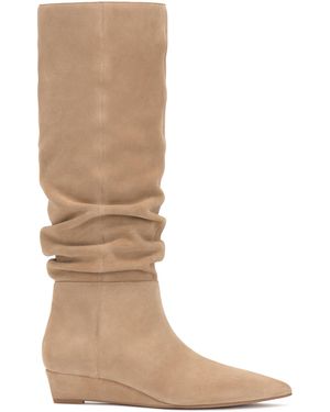 Vince Camuto Vanisa Wide Calf Knee High Boot - Brown