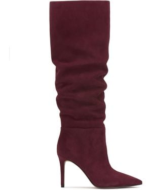 Vince Camuto Kashleigh Extra Wide Calf Knee High Boot - Red