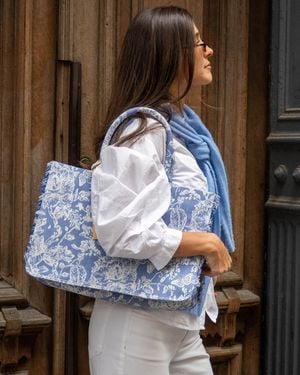 Vince Camuto Zhury Tote Bag - Blue