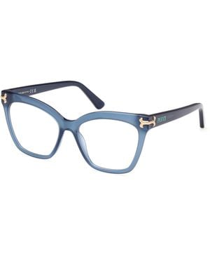 PUCCI Ep5235 090 Optical Frames Acetate Butterfly Normal - Black