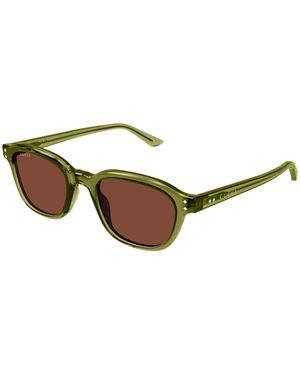 Gucci Gg1892S 004 Sunglasses Acetate Round - Black