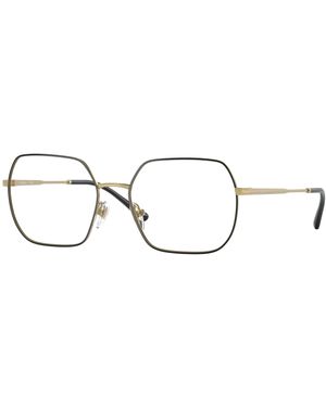 Vogue Eyewear Vo4253 352 Optical Frames Metal Transparent Geometric Normal - Black