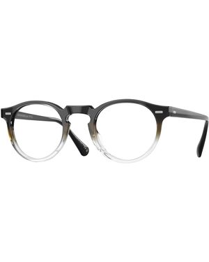 Oliver Peoples Ov5186 Gregory Peck 1751 Optical Frames Acetate Transparent Pantos Normal - Black