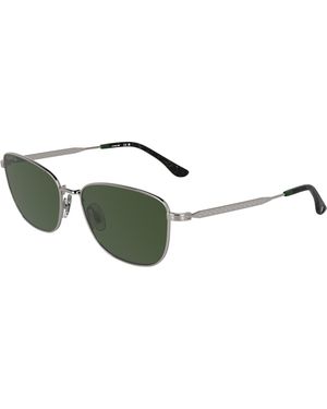 Lacoste L270S 033 Sunglasses Metal Squared Normal - Black