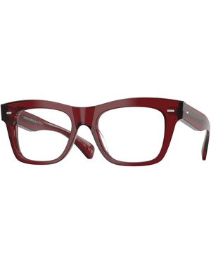 Oliver Peoples Ov5542U Ms. Oliver-R 1673 Optical Frames Acetate Transparent Squared Normal - Black