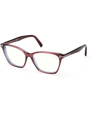 Tom Ford Ft5949-B 069 Optical Frames Acetate Cat Eye Normal - Black