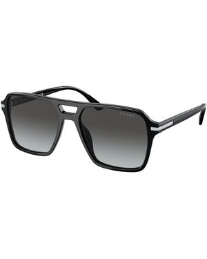 Prada Pr 20Ys 1Ab06T Sunglasses Acetate Pilot Normal Shaded - Black