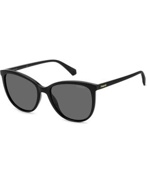 Polaroid Pld 4138/S 807/M9 Sunglasses Plastic Cat Eye Polarized - Black