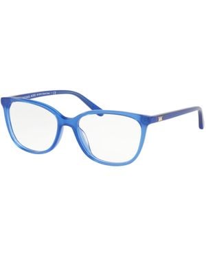 Michael Kors Mk4067U Santa Clara 3710 Optical Frames Acetate Squared - Black