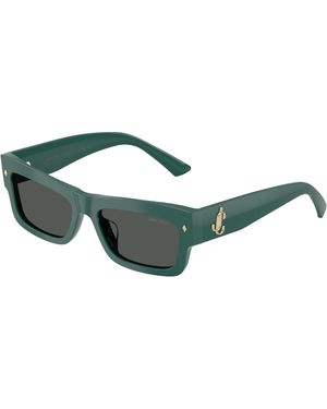 Jimmy Choo Jc5063U 510187 Sunglasses Acetate Squared Normal - Green