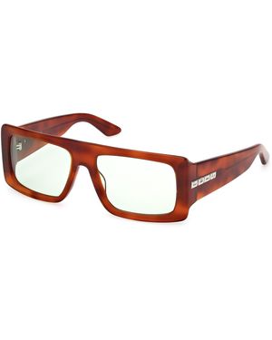 Gcds Gd0053 53N Sunglasses Acetate Squared Normal - Multicolour