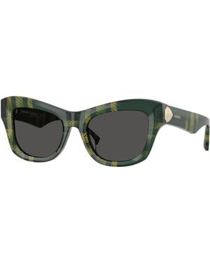 Burberry Be4442U 412587 Sunglasses Acetate Cat Eye Normal - Black