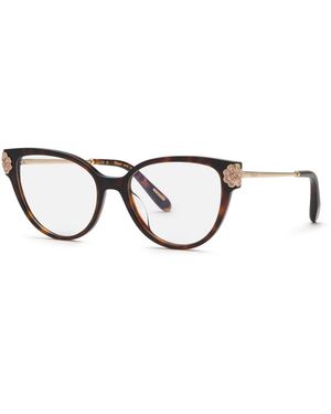 Chopard Vch381S 909 Optical Frames Acetate Butterfly - Black