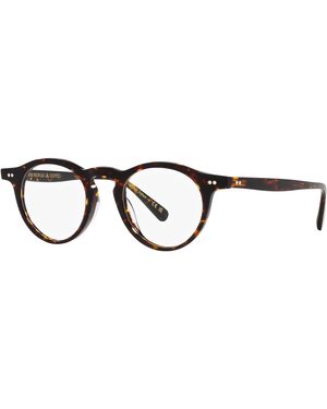 Oliver Peoples Ov5504U Op-13 1741 Optical Frames Acetate Transparent Round Normal - Black