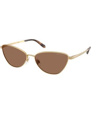 Ralph Lauren Rl7093 900473 Sunglasses Steel Squared Normal - Black