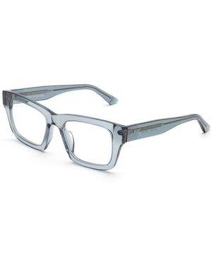 Retrosuperfuture 7Ly Numero 108 Stoned Optical Frames Acetate Squared - Black