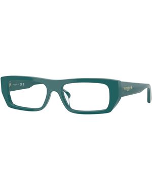 Vogue Eyewear Vo5660U 3246 Optical Frames Acetate Squared Normal - Black