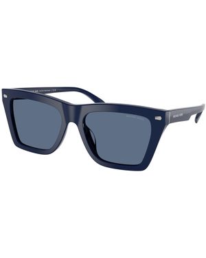 Michael Kors Mk2225U Pebble Beach 400980 Sunglasses Acetate Squared Normal - Black