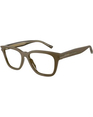 Giorgio Armani Ar7288U 6401 Optical Frames Acetate Transparent Pillow Normal - Black