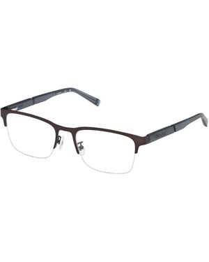 Timberland Tb1841-H 7 Optical Frames Metal Squared Normal - Black
