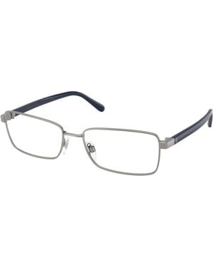 Ralph Lauren Rl5144 9002 Optical Frames Metal Transparent Squared Normal - Black