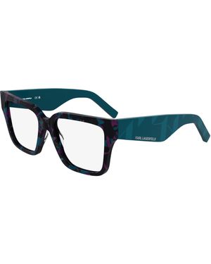 KARL LAGERFELD Kl6201 434 Optical Frames Acetate Squared Normal - Black