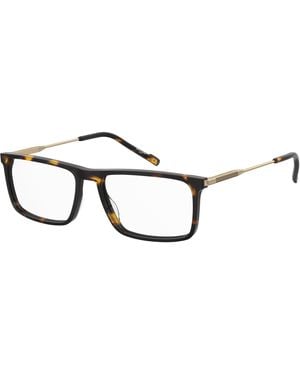 Pierre Cardin P.C. 6287 086 Optical Frames Acetate Squared Normal - Black