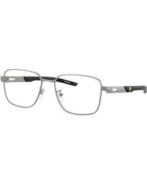 FERRARI SCUDERIA Fz7012D 115 Optical Frames Metal Pillow Normal - Black