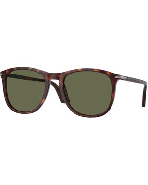 Persol Po3314S 24/58 Sunglasses Acetate Pillow Polarized - Green