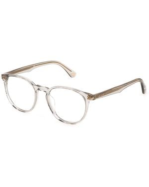 Police Vplg72 Champ 1 0M78 Optical Frames Acetate Pantos - Black